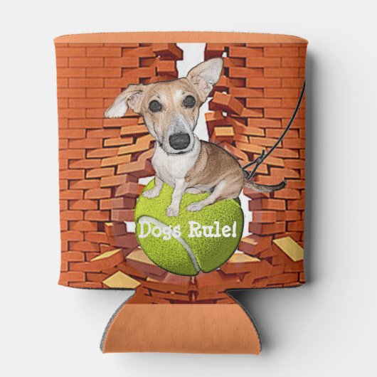 Honden Regel! Blikjeskoeler (Achterkant)