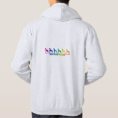 Honden regenboog hoodie (Achterkant)