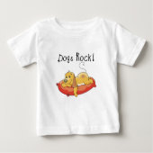 Honden Rock Tshirts en geschenken (Voorkant)