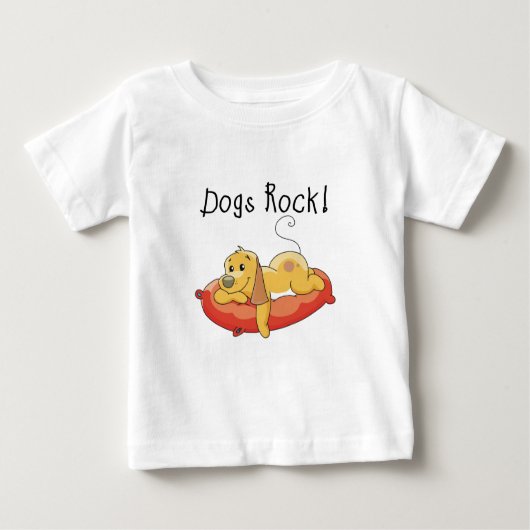 Honden Rock Tshirts en geschenken (Voorkant)