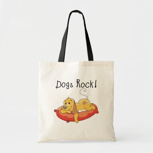 Honden Rock Tshirts en geschenken Tote Bag (Voorkant)