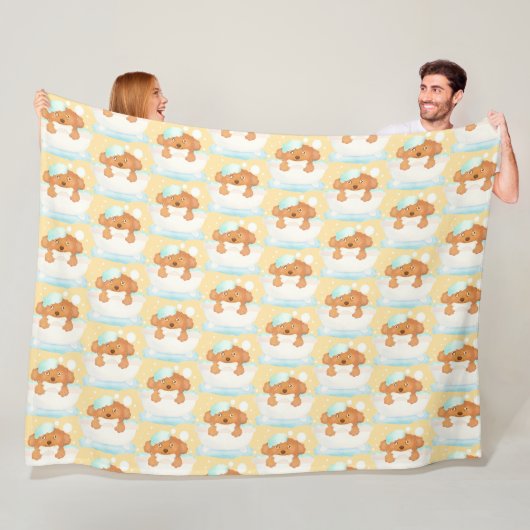 Honden Salon Fleece Deken (In situ)