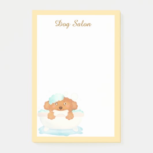 Honden Salon Post-it® Notes (Voorkant)