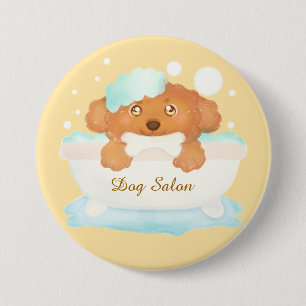 Honden Salon Ronde Button 7,6 Cm
