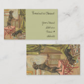 Honden schilderen visitekaartje (Voorkant / Achterkant)