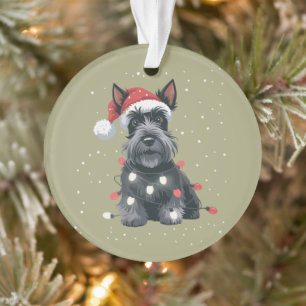 Honden Scottie Schotse Terrier Kerst Hond Moeder Ornament
