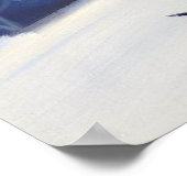 Honden skiën poster (Hoek)