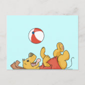 Honden spelen met kogeltonijnen en cadeautjes briefkaart (Voorkant)