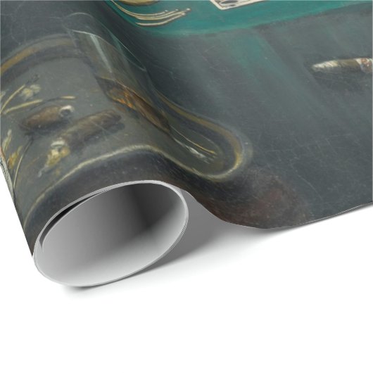 Honden spelen Poker (Animal Kaart Game) Cadeaupapier (Rol Hoek)