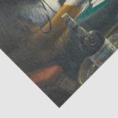 Honden spelen Poker (Animal Kaart Game) Tissuepapier (Detail)