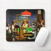 Honden spelen poker, C.M. Coolidge, Muismat (Met muis)