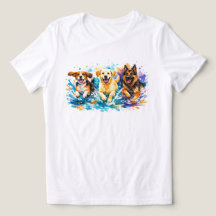 Honden spetteren