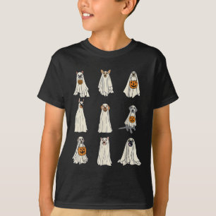 Honden spookhonden Schattigee honden verkleed als  T-shirt