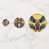 Honden Steampunk met vleugels Confetti (Voorkanten)