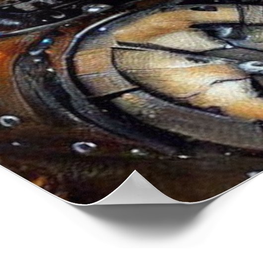 Honden Steampunk Poster (Hoek)