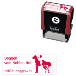 Honden stempelautomaat met inktkussen  zelfinktende stempel