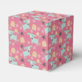 Honden, sterren en bloemen bedankdoosjes (Achterkant)