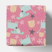 Honden, sterren en bloemen bedankdoosjes (Bovenkant)