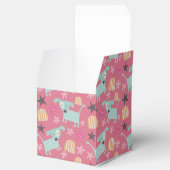 Honden, sterren en bloemen bedankdoosjes (Geopend)