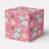 Honden, sterren en bloemen bedankdoosjes (Achterkant)