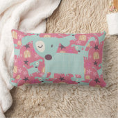 Honden, sterren en bloemen kussen (Deken)