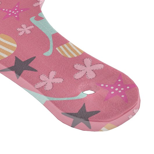 Honden, sterren en bloemen snijplank (Hoek)