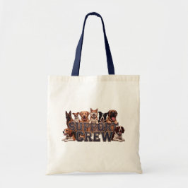 Honden Steun Team | Meerdere Rassen Eigenaar Hond  Tote Bag