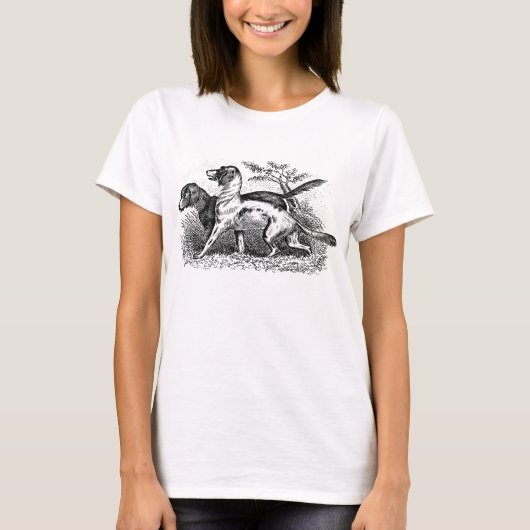  honden t-shirt (Voorkant)