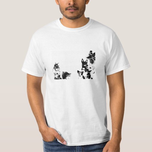 honden t-shirt (Voorkant)
