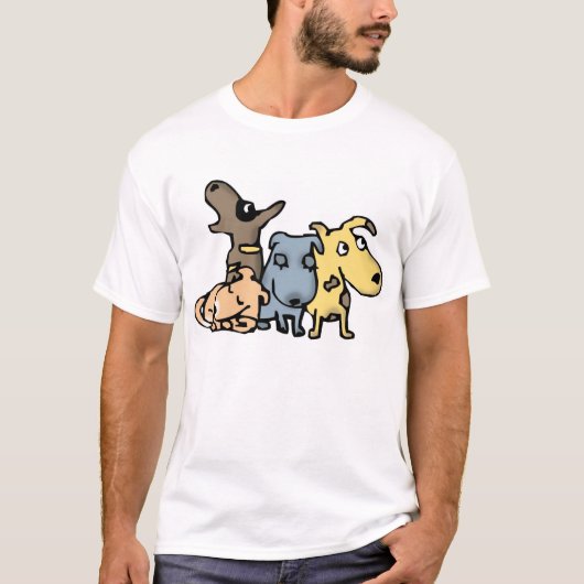 Honden T-shirt (Voorkant)