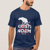 Honden tegen Kristi Noem T-shirt (Voorkant)