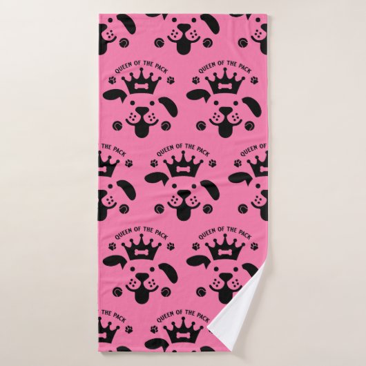 Honden thema wassen badhanddoek (Badhanddoek)