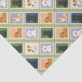 Honden Tissuepapier (Detail)