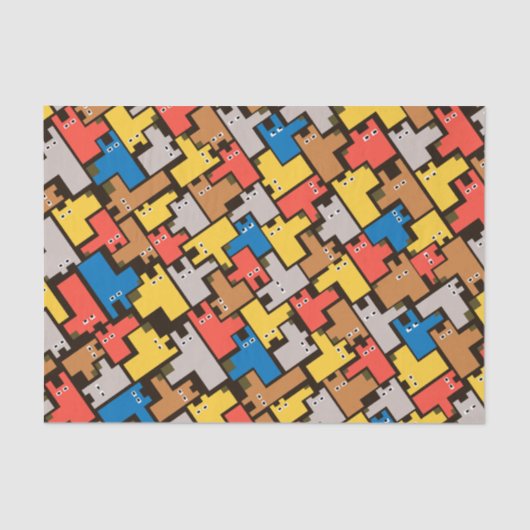 Honden Tissuepapier (Voorkant)