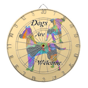 Honden Toegestaan Dartbord