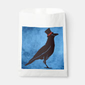Honden - Tophat Blackbird Raven Bedankzakje (Voorkant)