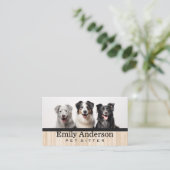 Honden | Trimmers | Dierenasiel Visitekaartje (Staand voorkant)