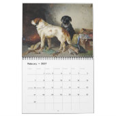 Honden uit de 19e eeuw in art kalender (Feb 2027)