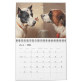 Honden uit de 19e eeuw in art kalender (Mar 2026)