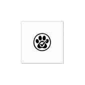 Honden uitlaat Loyalty Card Stempel (Afrduk)