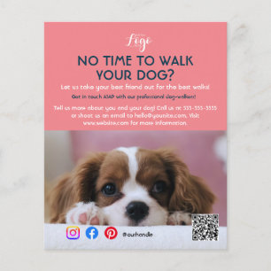 honden uitlaten huisdieren oppassen huisdieren ser flyer