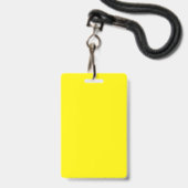 Honden Uitlater Lanyard Badge (Achterkant met lanyard)