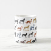 Honden van alle soorten koffiemok (Center)