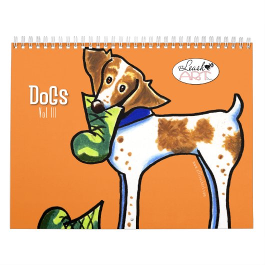 Honden van buitenlanders Art Vol 3 Kalender (Hoes)