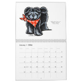Honden van buitenlanders Art Vol 3 Kalender (Jan 2026)