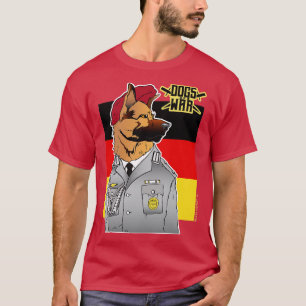 Honden van de Duitse Bundeswehr T-shirt