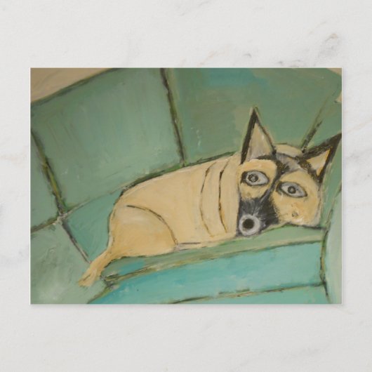 honden van eric ginsburg briefkaart (Voorkant)