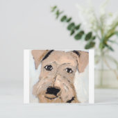 honden van eric ginsburg briefkaart (Staand voorkant)