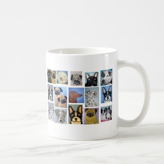 honden van eric ginsburg koffiemok (Rechts)