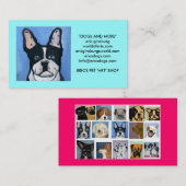 honden van eric ginsburg visitekaartje (Voorkant / Achterkant)